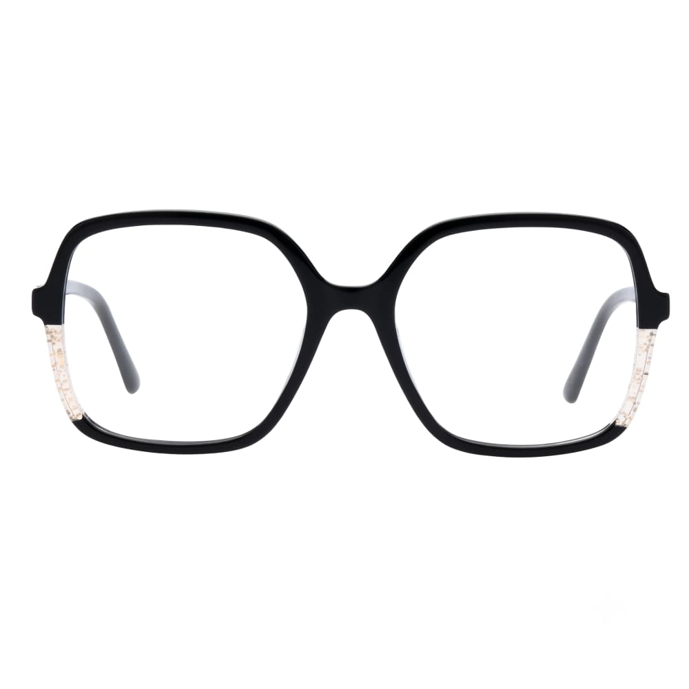 lunettes de lecture Guess GU2950 001 Noir Brillant vue de face
